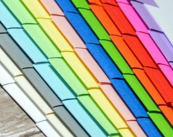 blank tab dividers pastel