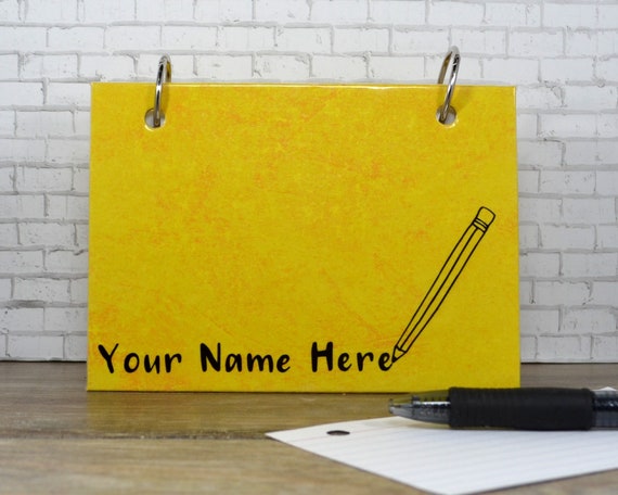 Index Card Binder, Writers Note Organizer, Teacher Appreciation Gift, 3x5 and 4x6 Index Card Binder, Writers Note Organizer, Teacher Appreciation Gift, 3x5 and 4x6