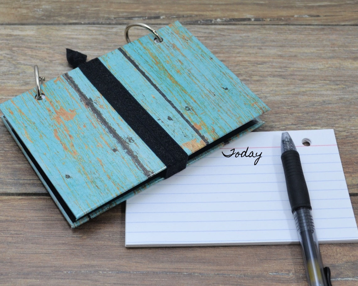 Index Card Laminated Binder Journal Recipe Holder Blank Tab - Etsy