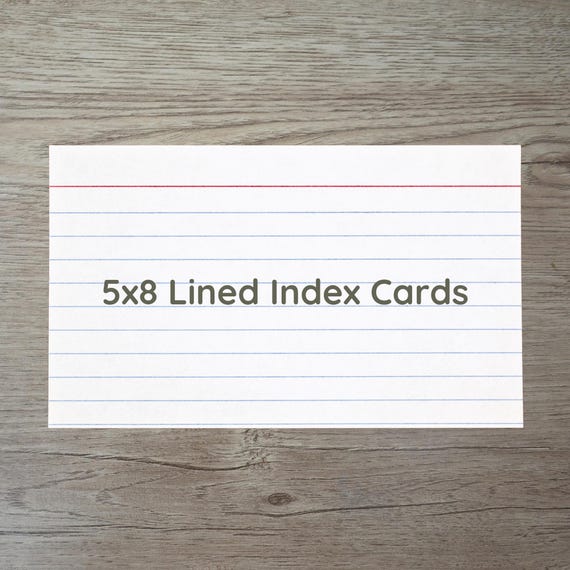 index card binder 5x8 Acrimet AZ Index Card Guides for 5” X 8” Card Holder (White Cards with Blue  Tabs) main image 1