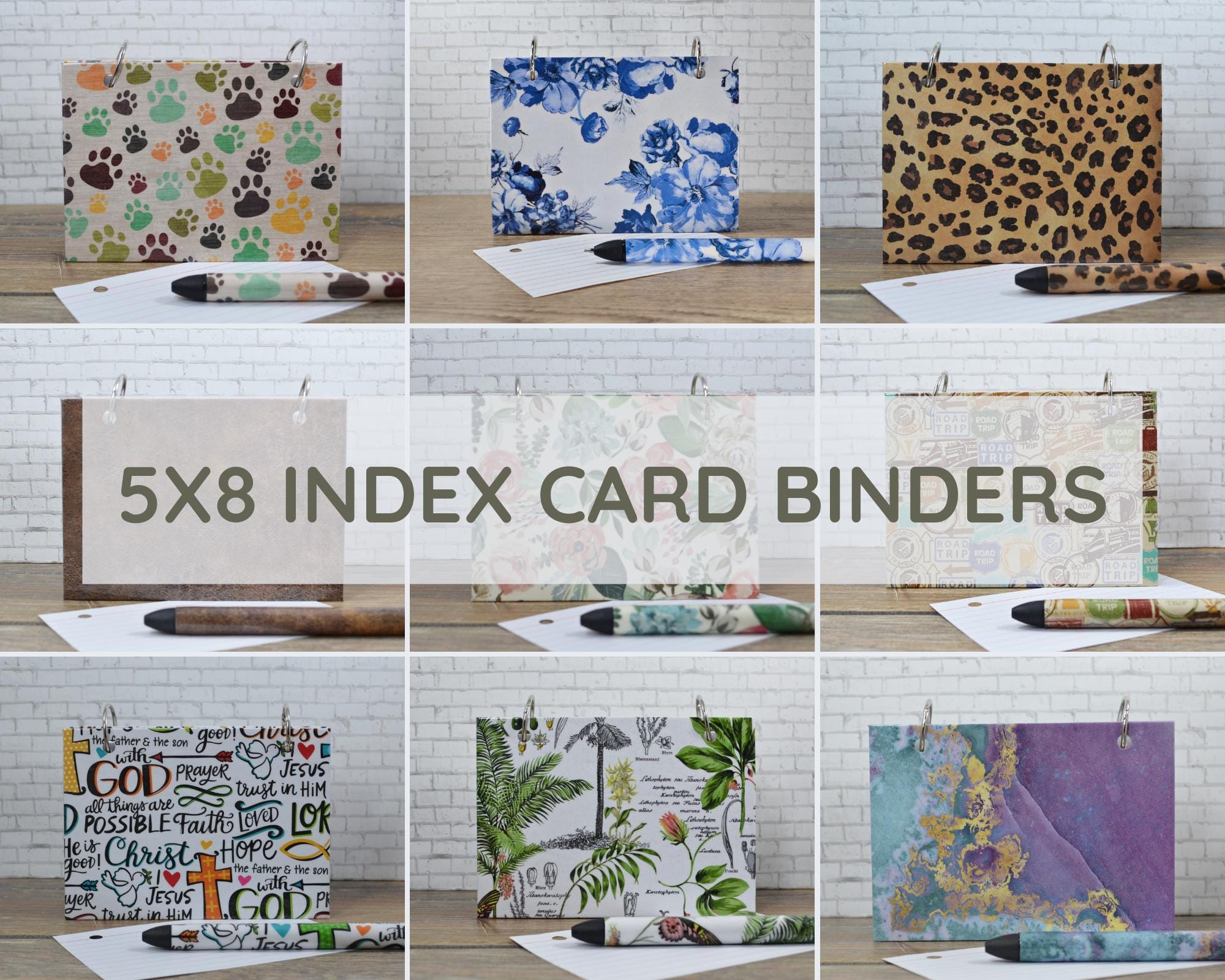 index card binder 5x8 Amazon.com : Neando 5x8 Index Card Organizer with Lid – Extra Large Acacia  Wood Storage Box with 4 Compartments, 20 Blank Tabs, Holds 600 Cards – File  Box for Recipes, Projects, School