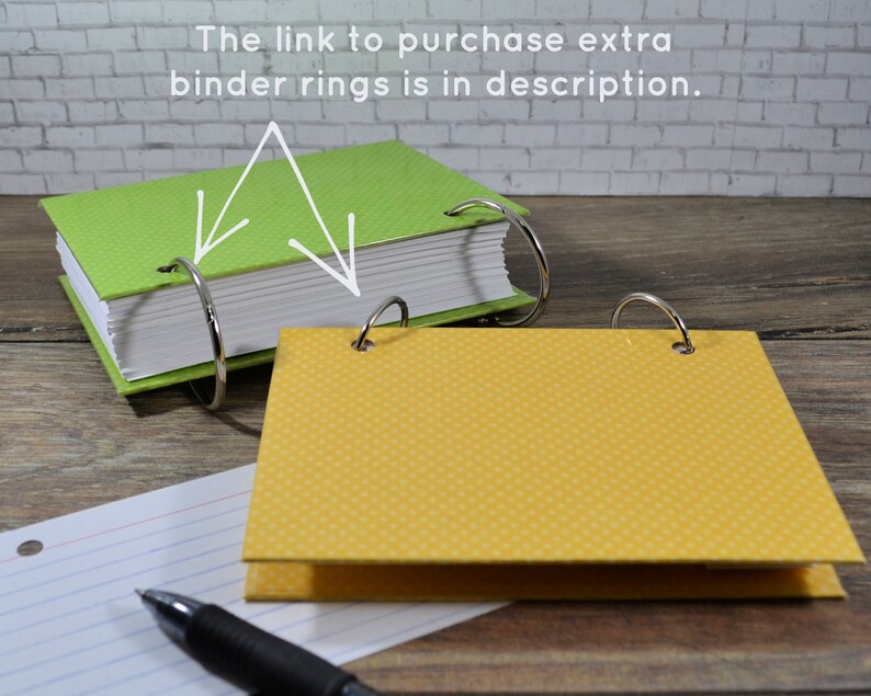 Index Card Binder Laminated Hardcover Storage Stargazer Sky Etsy