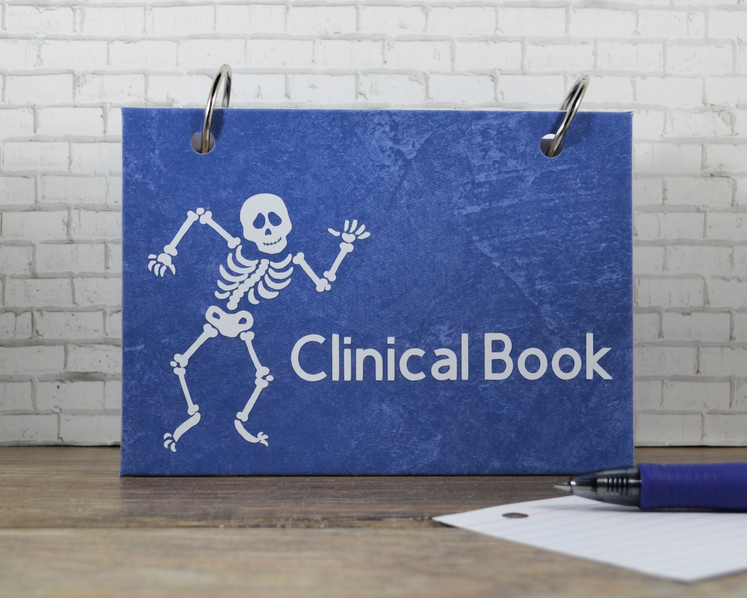 Clinical Nursing 4x6 Index Card Binder, Medical Notes, Clinical