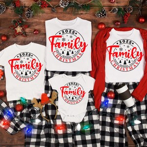 2025 Family Christmas Shirt, Making Memories Together Tee, Matching Holiday Pajama Shirt, Personalized Xmas Family Outfit, Festive Gift Tee