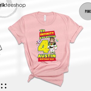 Anpassad fototröja med Toy Story-motiv, Buzz Lightyear-familjematchande t-shirts (T-shirt/sweatshirt) bild 11