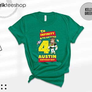 Anpassad fototröja med Toy Story-motiv, Buzz Lightyear-familjematchande t-shirts (T-shirt/sweatshirt) bild 10