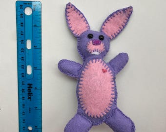 Handmade Stuffed Animal: Ester the Bunny