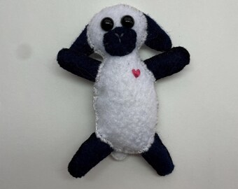 Handmade Stuffed Animal: Lionel the Lamb