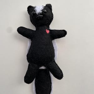 Handmade Stuffed Animal: Lola the Skunk