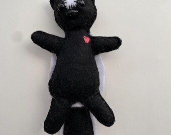 Handmade Stuffed Animal: Lola the Skunk