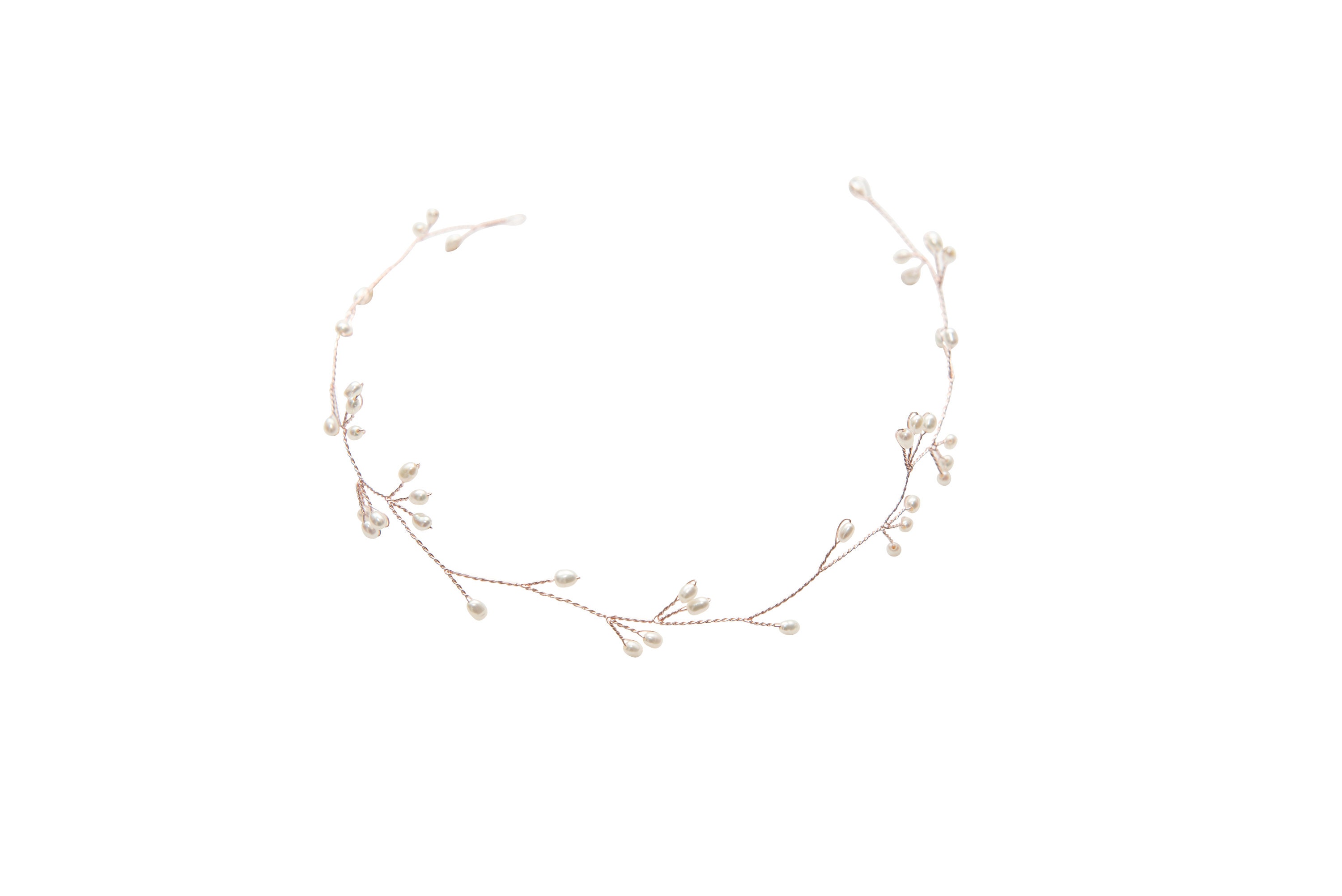 Starry night crystal wedding headband hair vine cosmic pearl | Etsy
