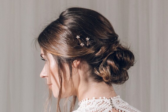 Set Di 4 Clip Per Capelli Da Sposa Per Pinze Per Capelli Da - Foto 10
