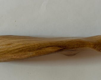Right Hand Ergonomic Wooden Crochet Hook: Handmade