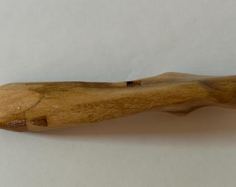 Right Hand Ergonomic Wooden Crochet Hook: Handmade
