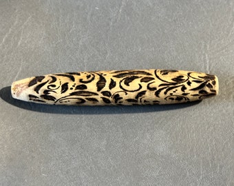 Handmade Wooden Crochet Handle