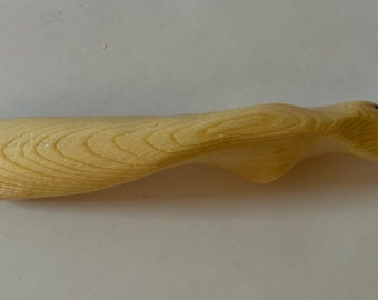 Right Hand Ergonomic Wooden Crochet Hook: Handmade