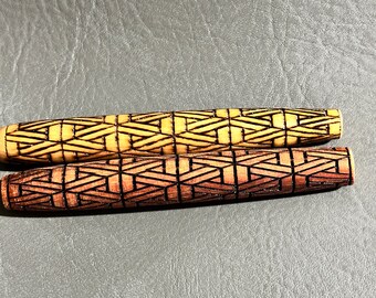 Set of 2 Handmade Ergonomic Wooden Crochet Handles