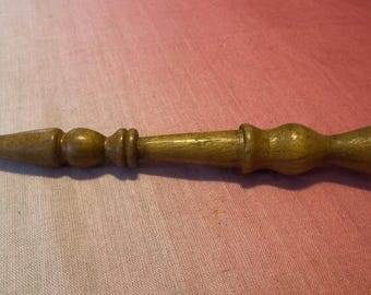 Handmade Wooden Crochet Handle