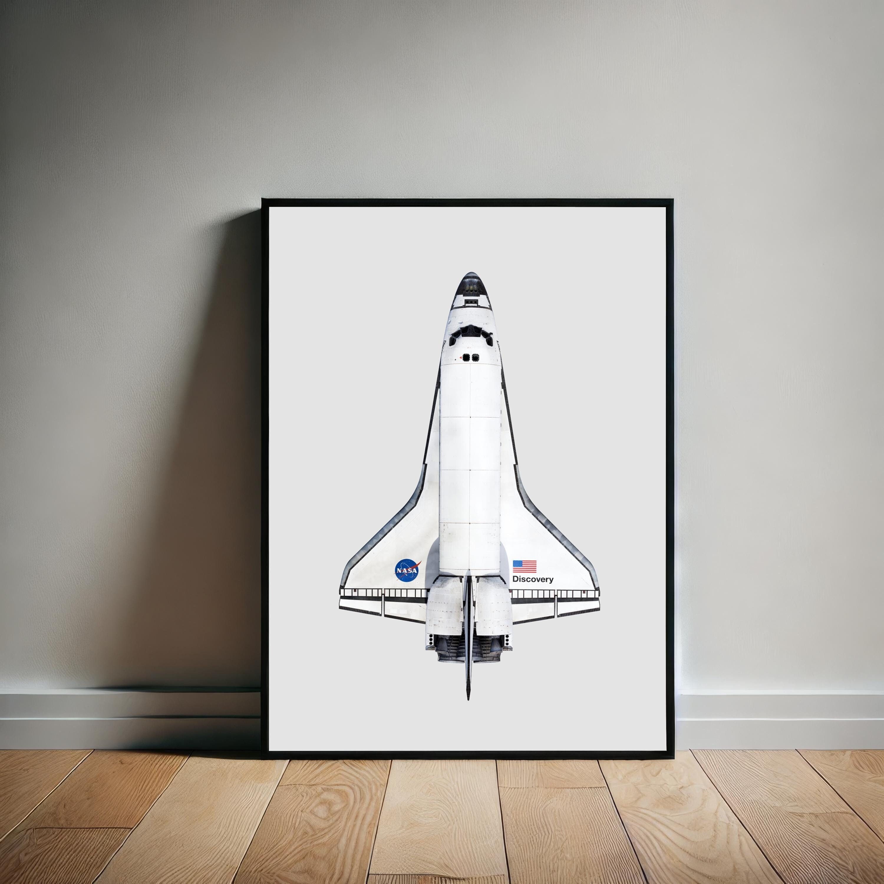 Space Shuttle NASA Space Poster Space Wall Art Print Science Decor ...