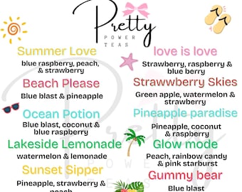 5 Té cargado. Mezcla de despegue, energía y colágeno para llevar.