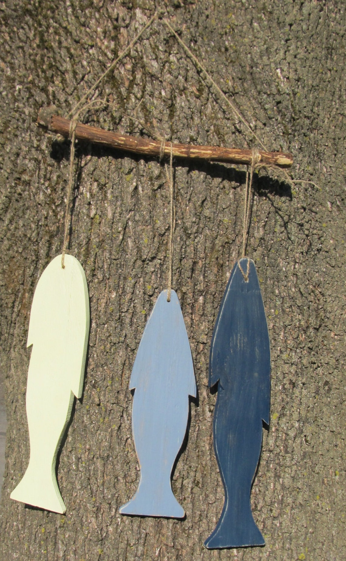 Reclaimed Wood Fish Wall Hanging. Custom Made. Rustic Lake Etsy