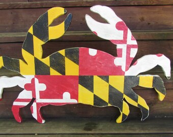 10x15 Rustic Home Decor, Ready to Hang Lantern Press Maryland Crab Wood Wall Sign Dark Rustic State Flag 10x15 Rustic Home Decor, Ready to Hang Lantern Press Maryland Crab Wood Wall Sign Dark Rustic State Flag