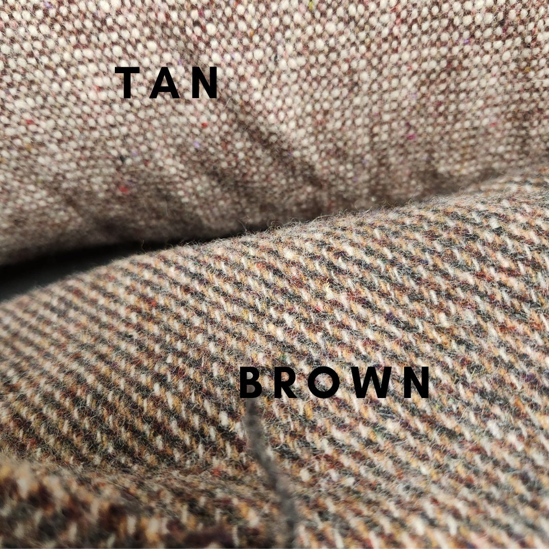 Vintage Wool Tweed by the Yard Etsy