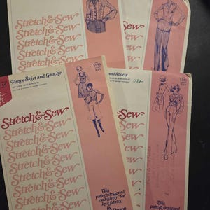 Curated Vintage Pattern Collection – Stretch & Sew by Ann Person