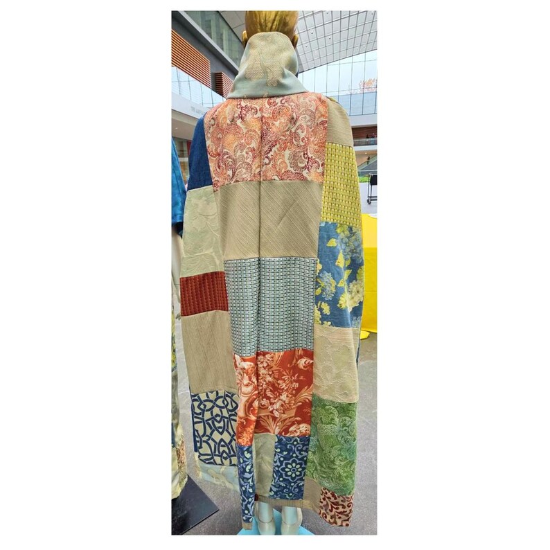 Patchwork Statement Cape