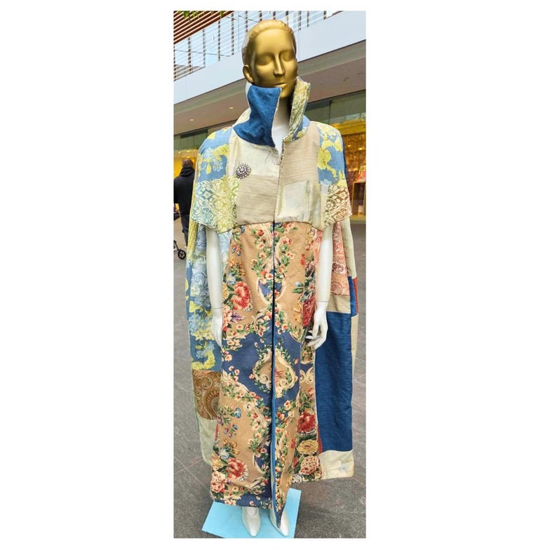 Patchwork Statement Cape