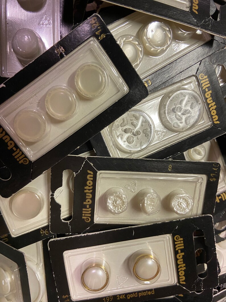 Assorted Buttons all colors and sizes