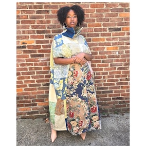 Patchwork Statement Cape