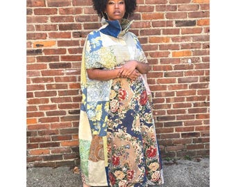 Patchwork Statement Cape