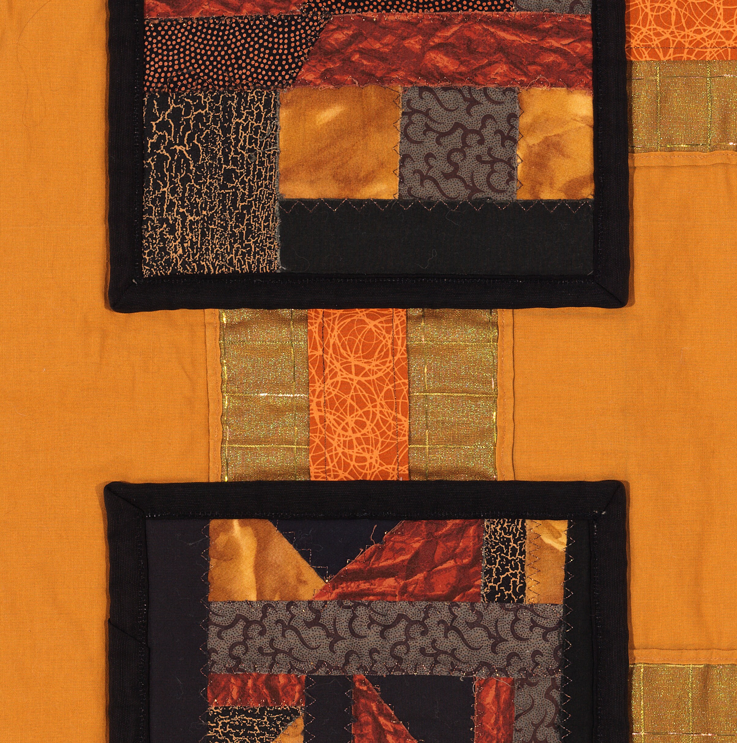 Abstract Art Quilt Wall Hanging Modern Geometric Patchwork Etsy UK