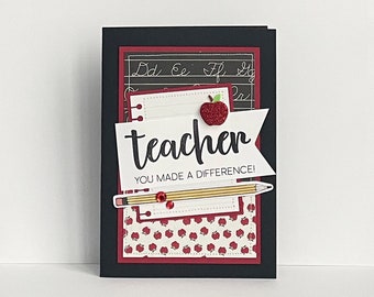 Teacher Handmade Card