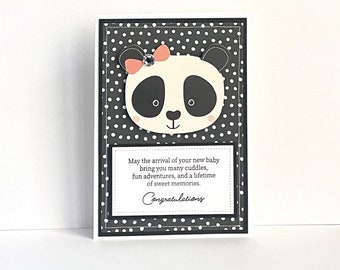 New Baby Congratulations Handmade Card