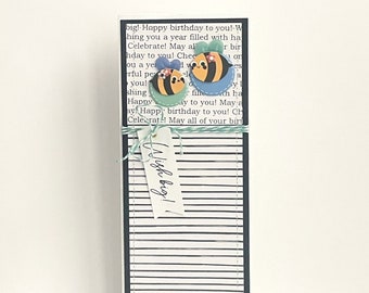 Birthday Bees Handmade Card