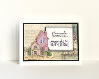 Congrats On Your New Home Handmade Card