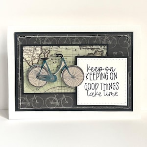 Carte faite main d'encouragement