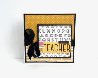 Teacher Handmade Card