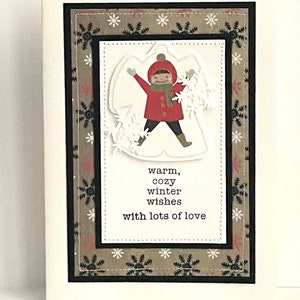 Winter Wishes Handmade Card image 9