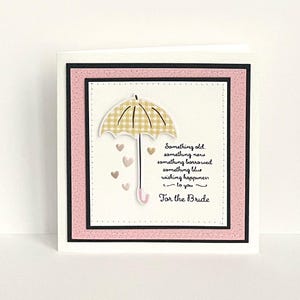 Bridal Shower Handmade Card