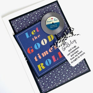 Let The Good Times Roll Handmade Birthday Card image 8