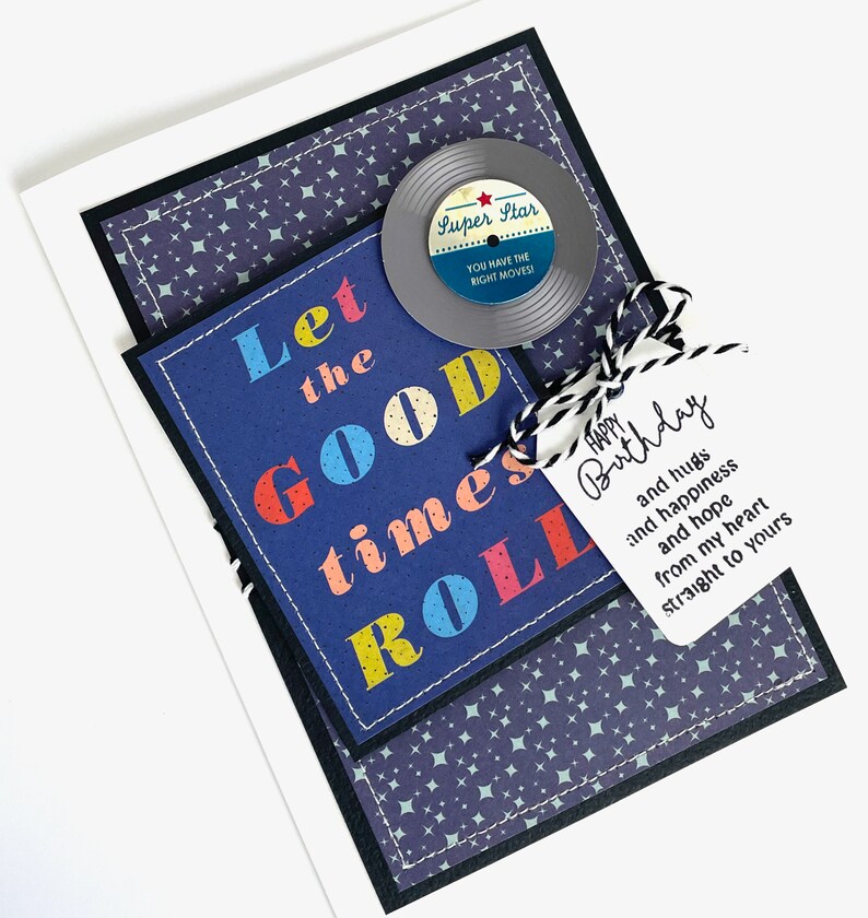 Let The Good Times Roll Handmade Birthday Card image 8