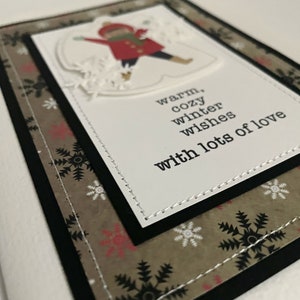 Winter Wishes Handmade Card image 7