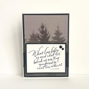 Tarjeta de graduación hecha a mano