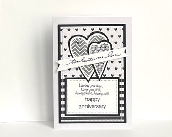 Anniversary Handmade Card