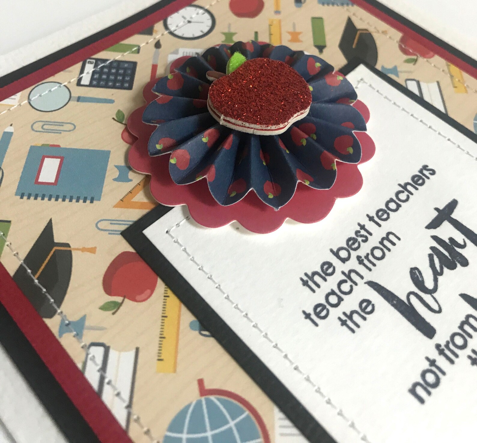 Teacher Handmade Card - Etsy