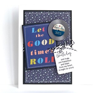 Let The Good Times Roll Handmade Birthday Card image 2