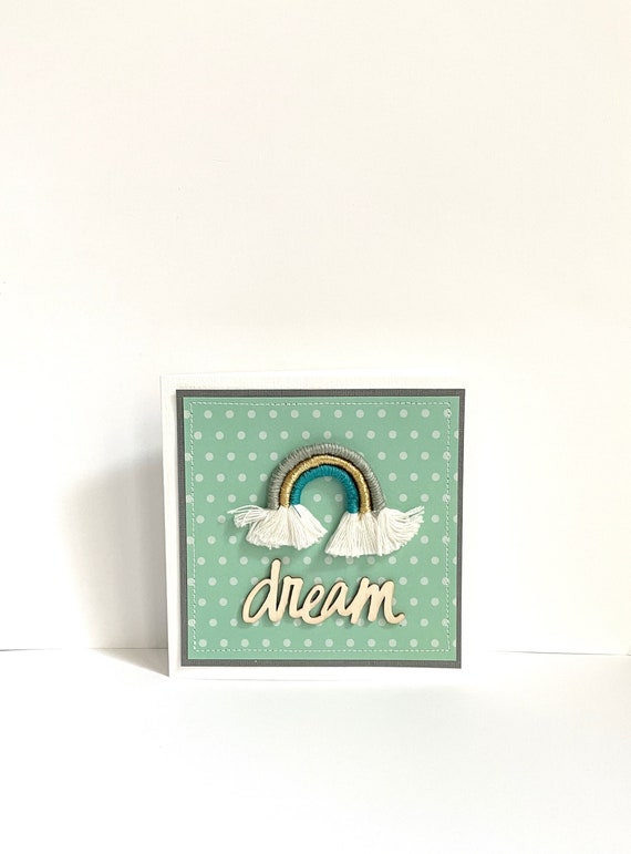 Dream Handmade Card - Etsy